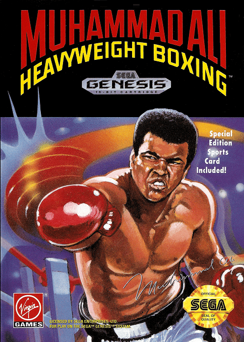 Muhammad Ali Heavyweight Boxing box art