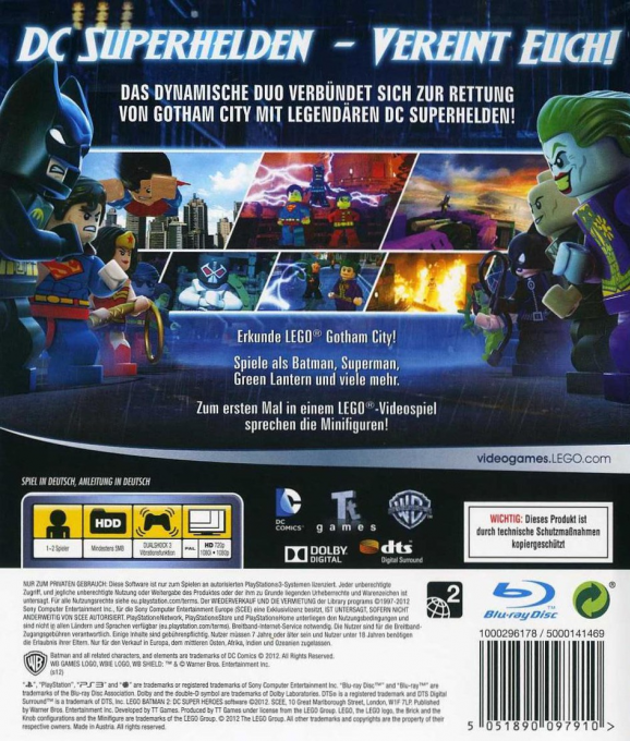 LEGO Batman 2 - DC Super Heroes — box-2D-back (DE)