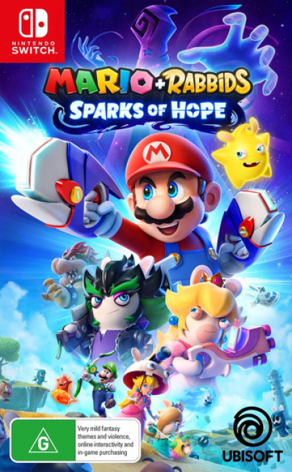 Mario plus Rabbids Sparks of Hope — box-2D (AU)