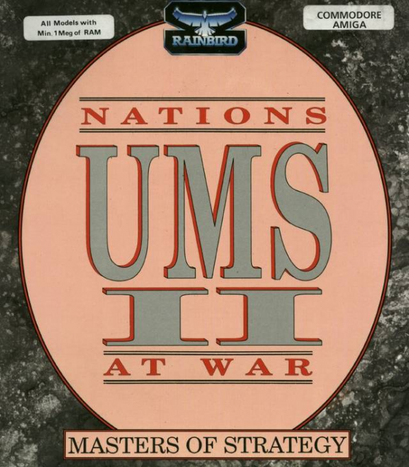 UMS II - Nations at War — box-2D (EU)