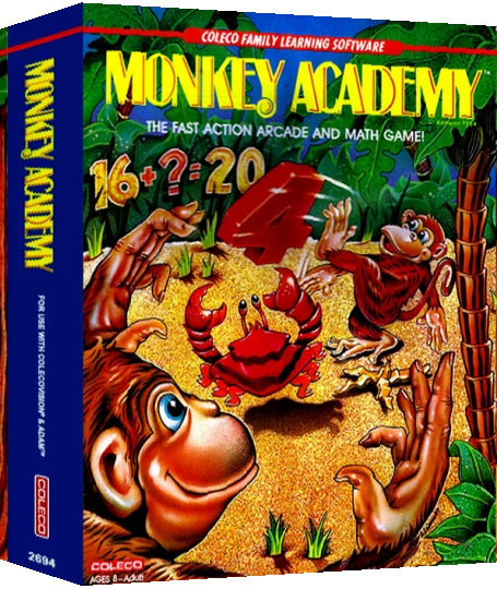 Monkey Academy — box-3D (US)