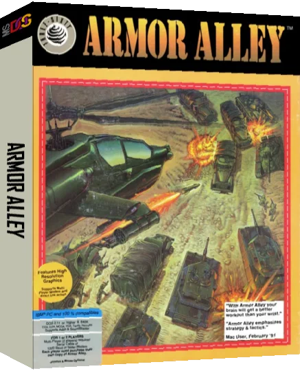 Armor Alley — box-3D (US)