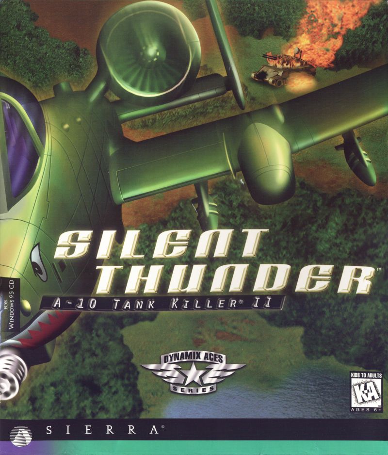 Silent Thunder: A-10 Tank Killer II box art
