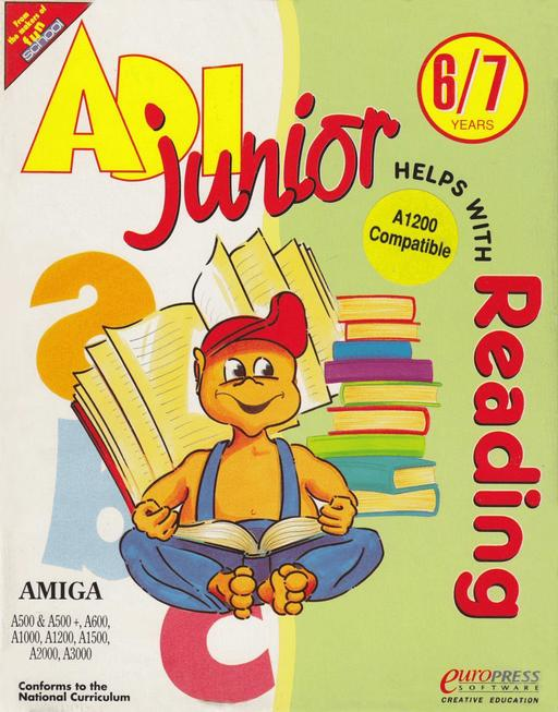 Adi Junior Helps With Reading - 6-7 Years box art