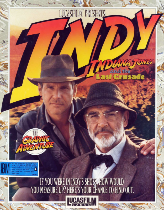 Indiana Jones And The Last Crusade - The Graphic Adventure box art