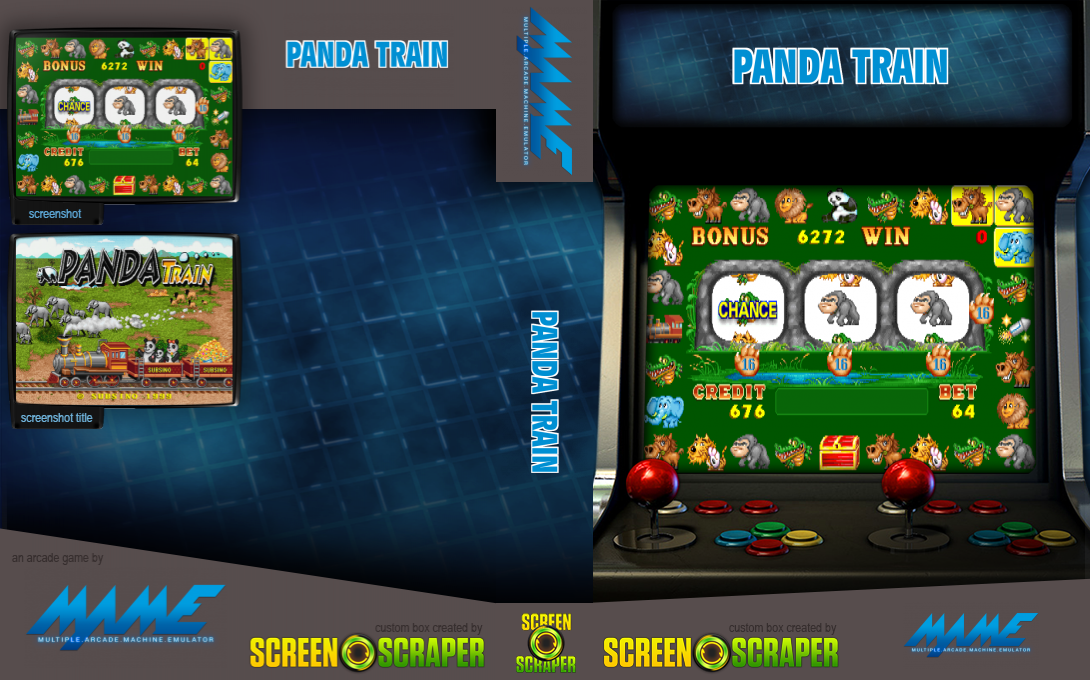 Panda Train — box-texture (SS)