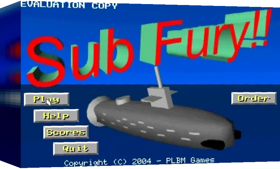 Submarine Fury — box-3D (WOR)