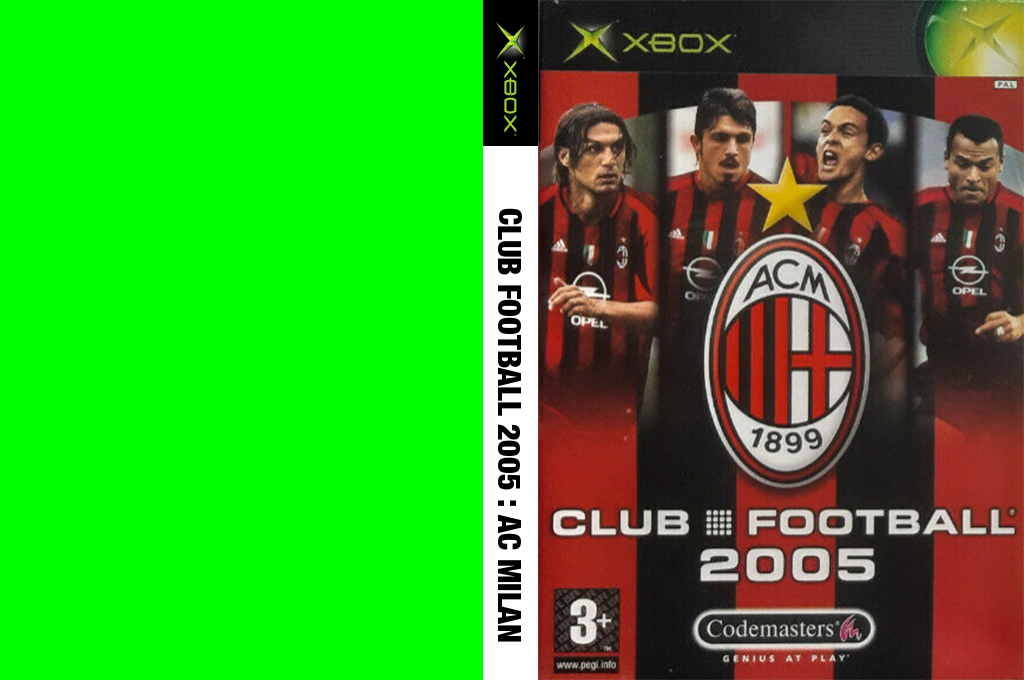 Club Football 2005 - AC Milan — box-texture (EU)