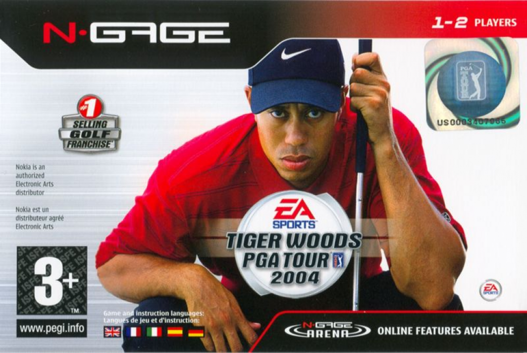 Tiger Woods PGA Tour 2004 — box-2D (EU)