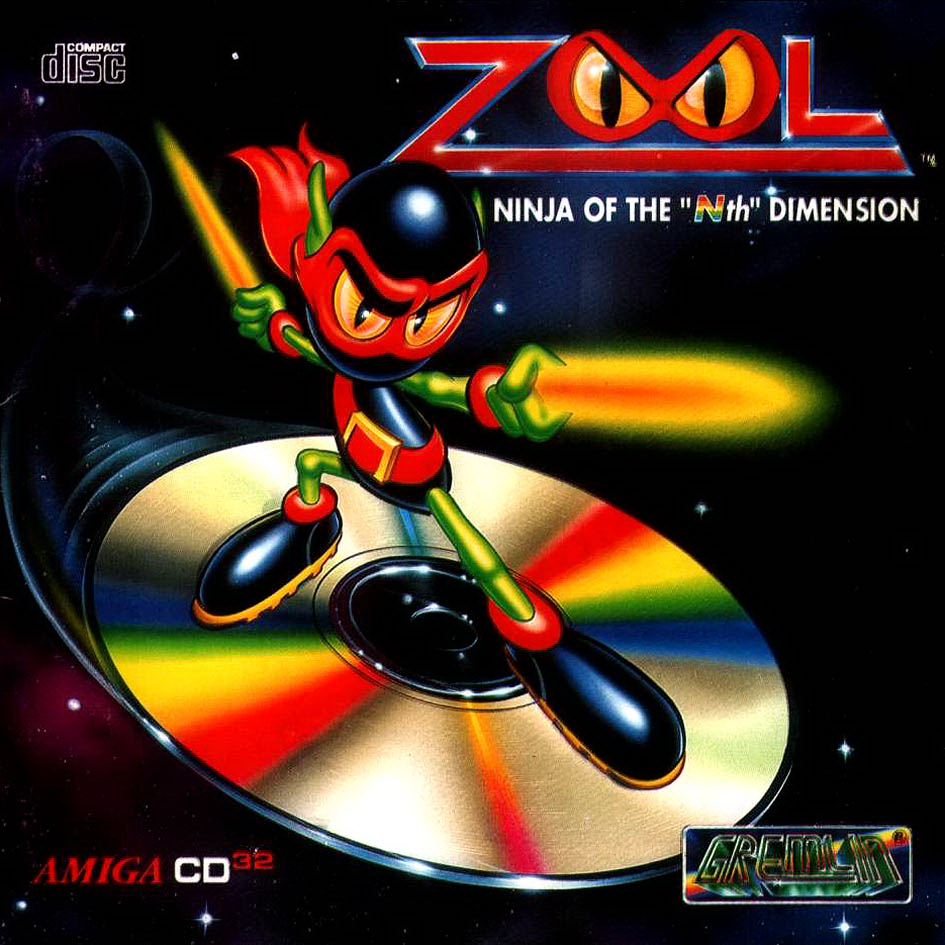 Zool - Ninja of the Nth Dimension box art