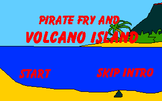 Pirate Fry and Volcano Island box art