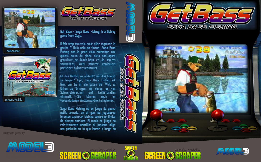Sega Bass Fishing — box-texture (SS)