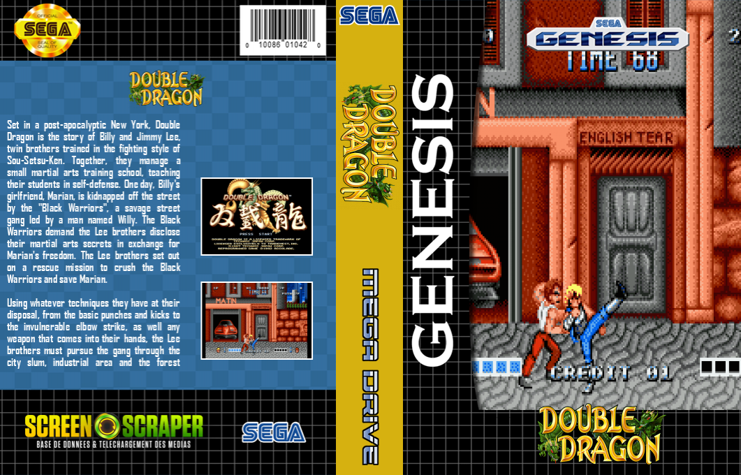 Double Dragon — box-texture (SS)
