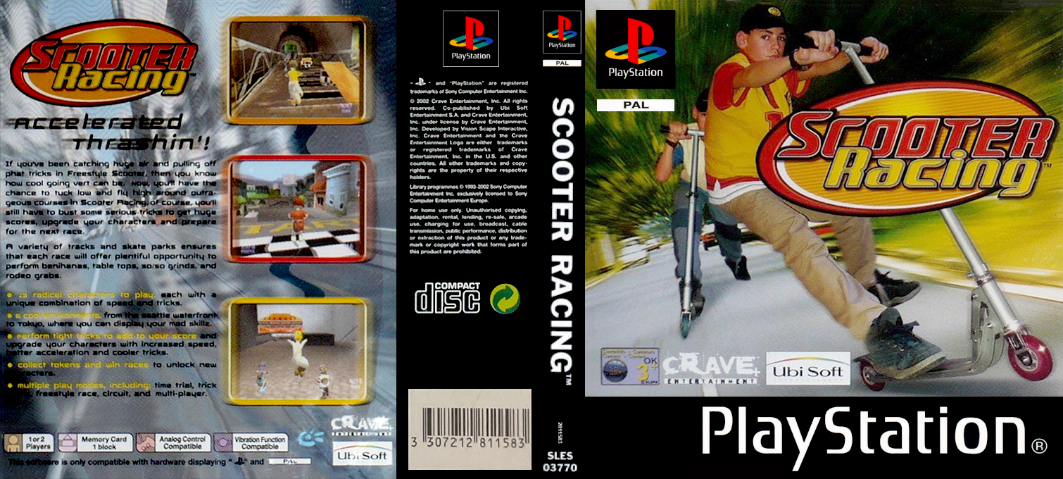 Scooter Racing — box-texture (EU)
