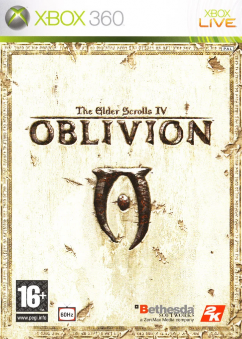Elder Scrolls IV, The - Oblivion — box-2D (EU)