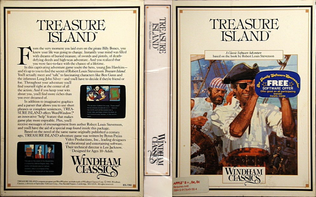Treasure Island — box-texture (US)