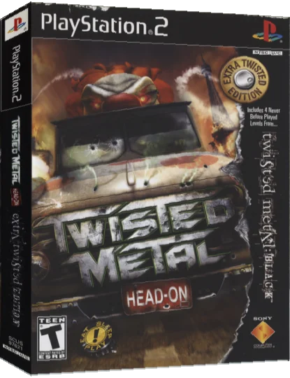 Twisted Metal - Head-On - Extra Twisted Edition — box-3D (US)