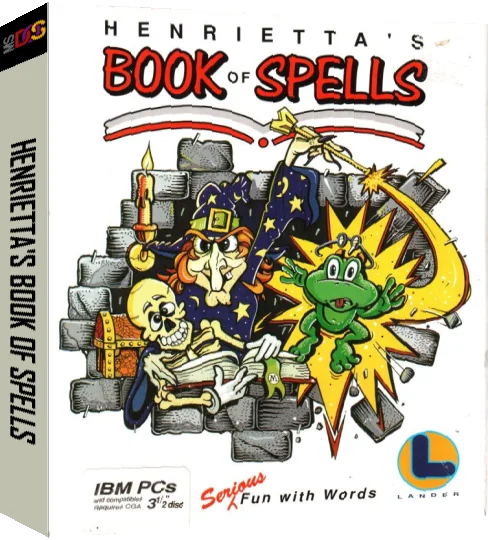 Henrietta's Book of Spells — box-3D (EU)