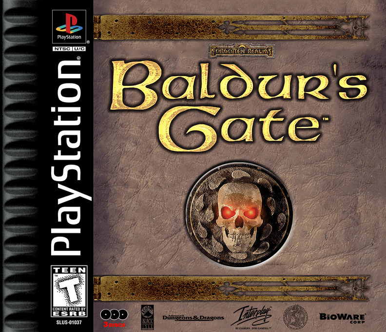 Baldur's Gate box art