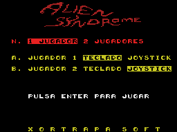 Alien Syndrome — sstitle (SP)