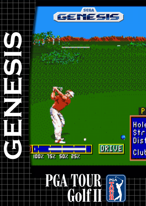 Pga Tour Golf 2 — box-2D (SS)