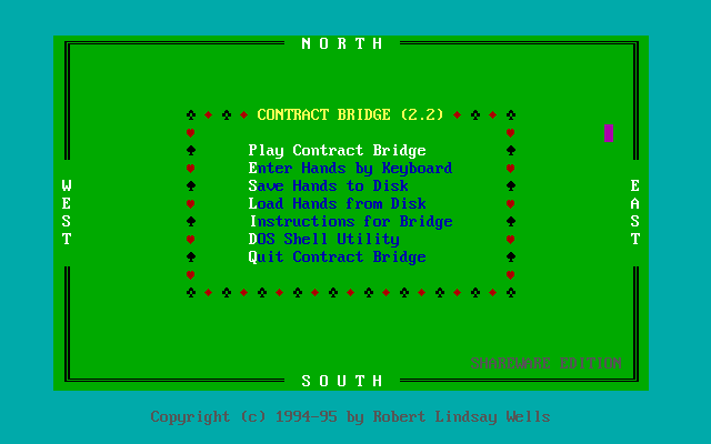 Contract Bridge box art
