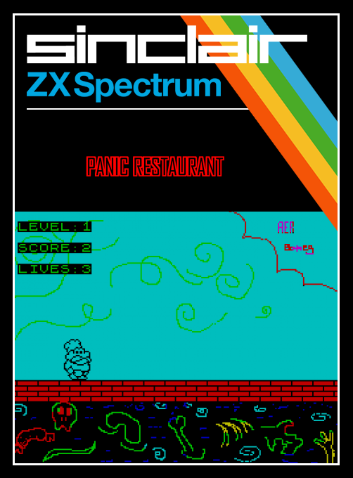 Panic Restaurant box art