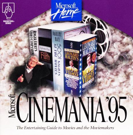 Microsoft Cinemania '95 box art