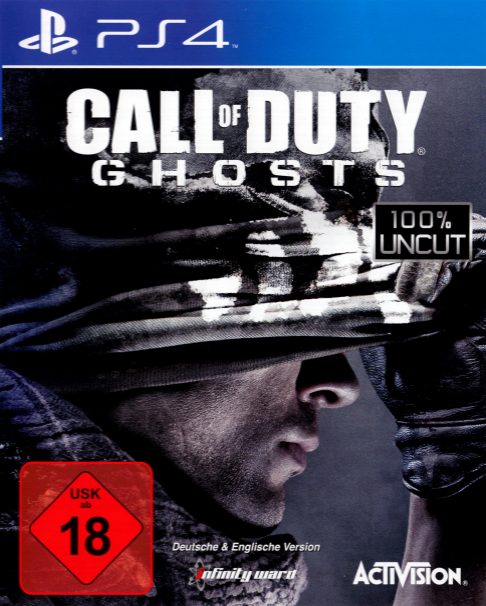 Call of Duty - Ghosts — box-2D (DE)