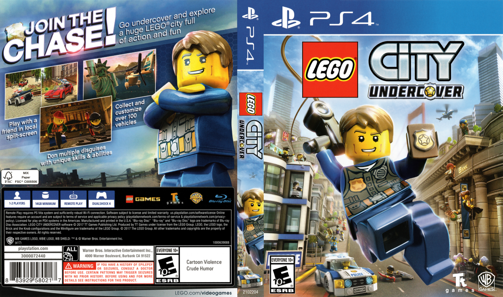 LEGO City Undercover — box-texture (US)