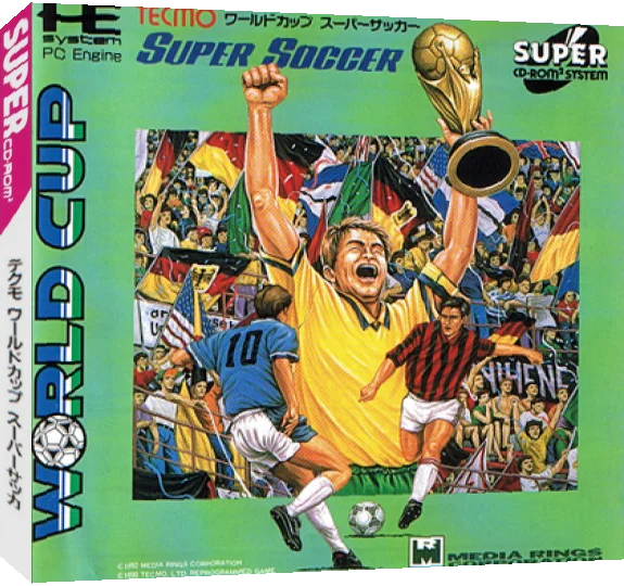 Tecmo World Cup Super Soccer — box-3D (JP)