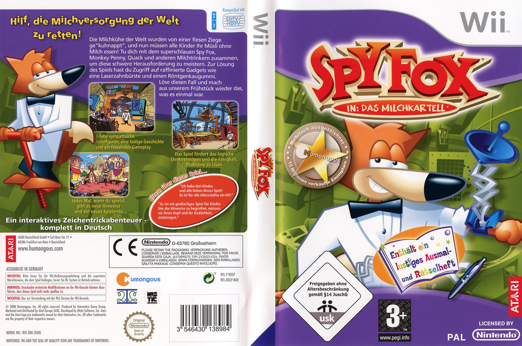 Spy Fox In Dry Cereal — box-texture (DE)