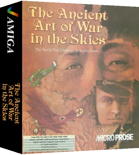 Ancient Art of War in the Skies, The — box-3D (EU)
