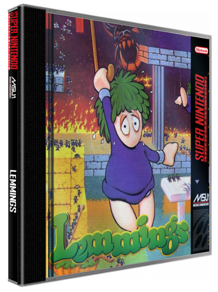 Lemmings — box-3D (US)