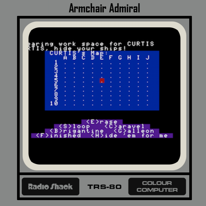 Armchair Admiral box art