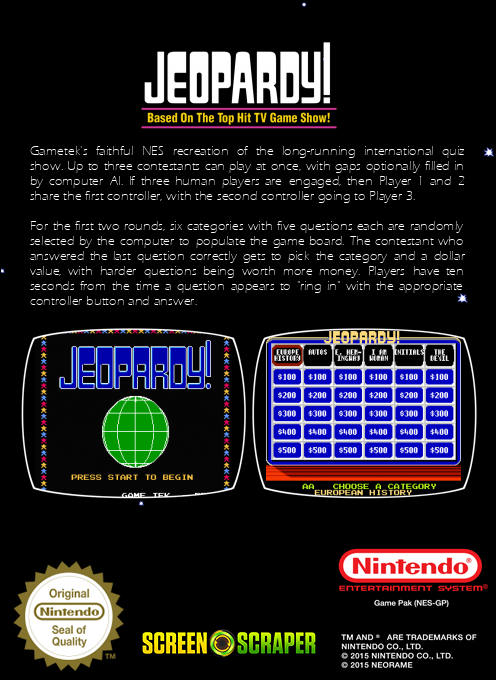 Jeopardy! — box-2D-back (SS)