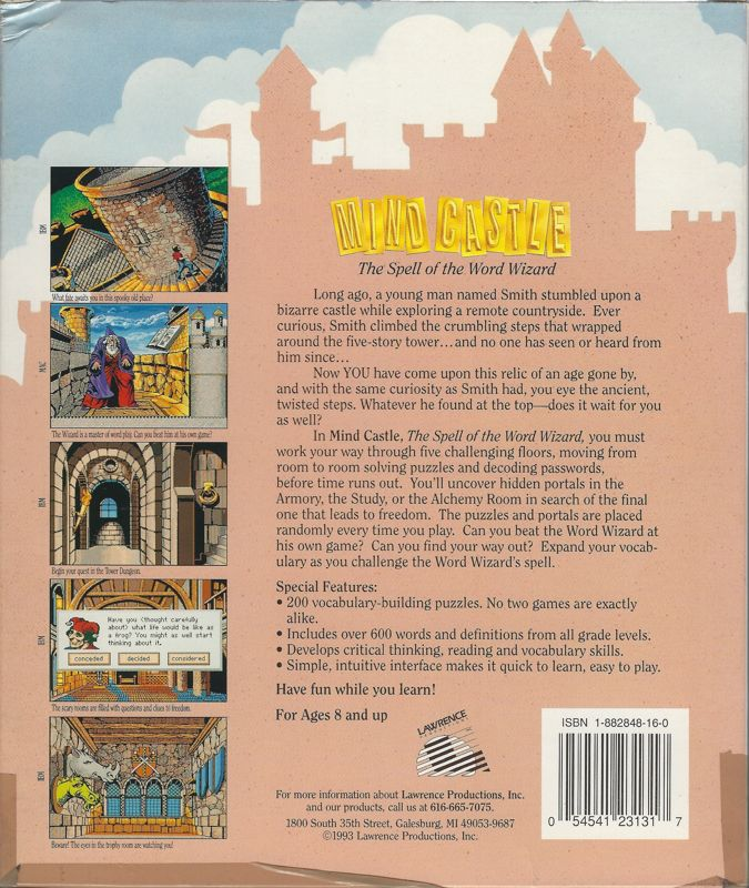 Mind Castle — box-2D-back (US)