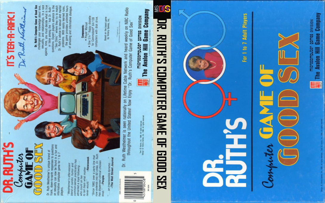 Dr. Ruth's Computer Game Of Good Sex — box-texture (US)
