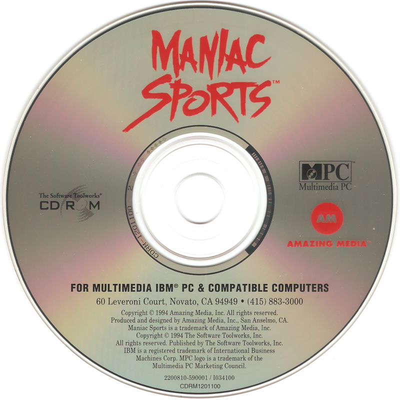 Maniac Sports — support-2D (US)