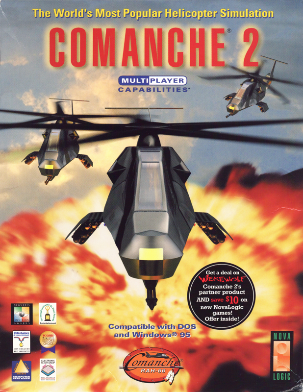 Comanche 2 box art