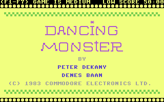 Dancing Monster — sstitle (WOR)
