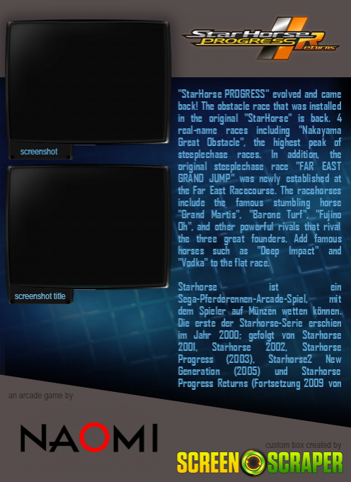 Star Horse Progress Returns — box-2D-back (SS)