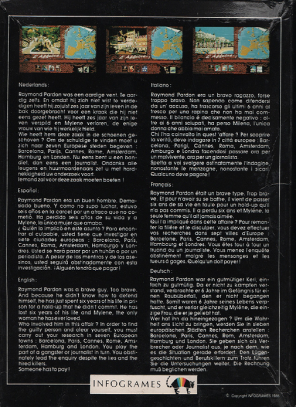 Affaire, L' — box-2D-back (EU)
