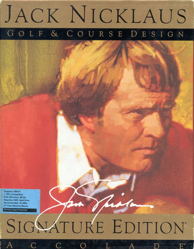Jack Nicklaus Golf And Course Design - Signature Edition box art