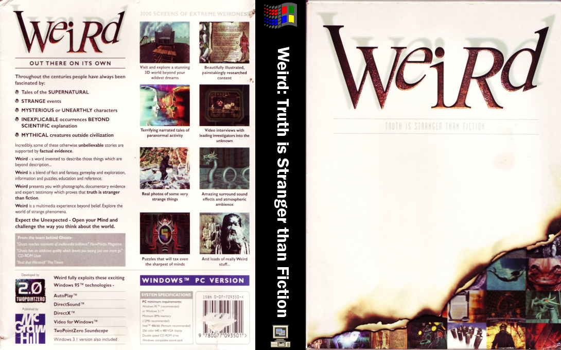 Weird: Truth is Stranger than Fiction — box-texture (WOR)
