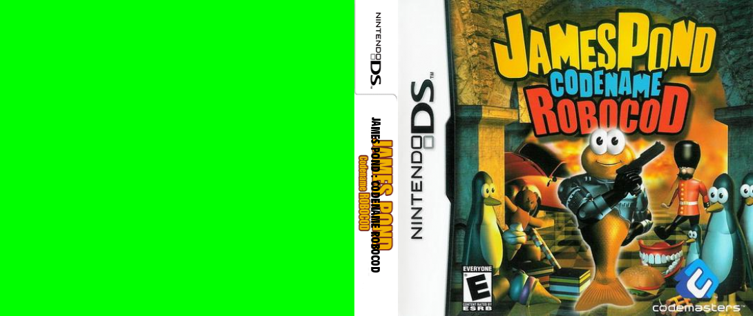 James Pond - Codename Robocod — box-texture (US)