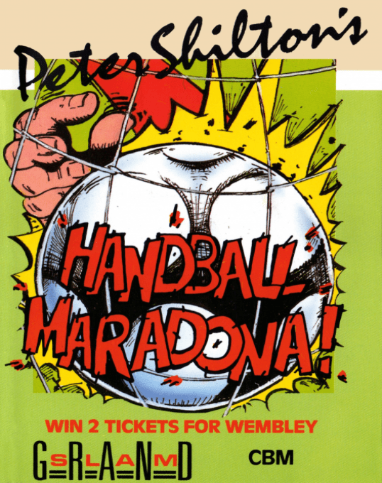 Peter Shilton's Handball Maradona box art