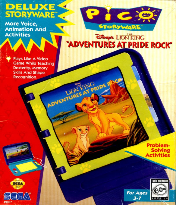 Lion King Adventures, The box art