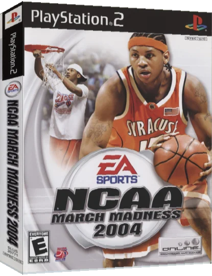 NCAA March Madness 2004 — box-3D (US)