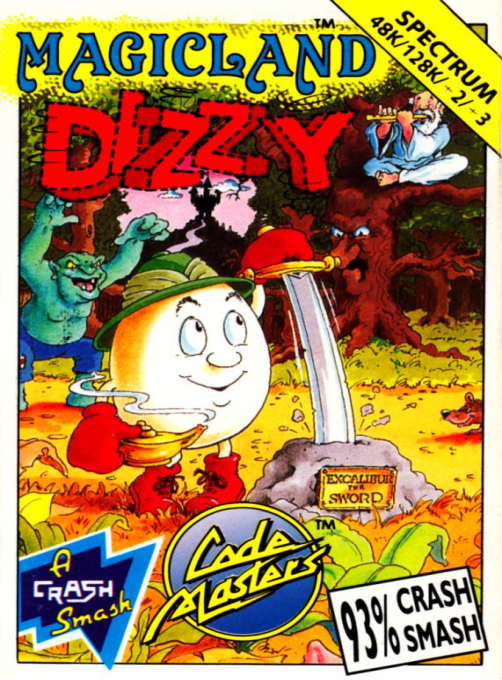 Dizzy 4 - Magicland Dizzy box art